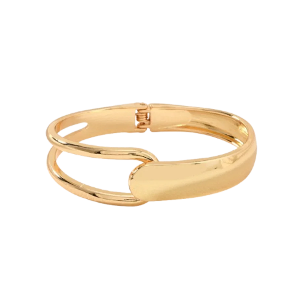 Golden Curve Bangle