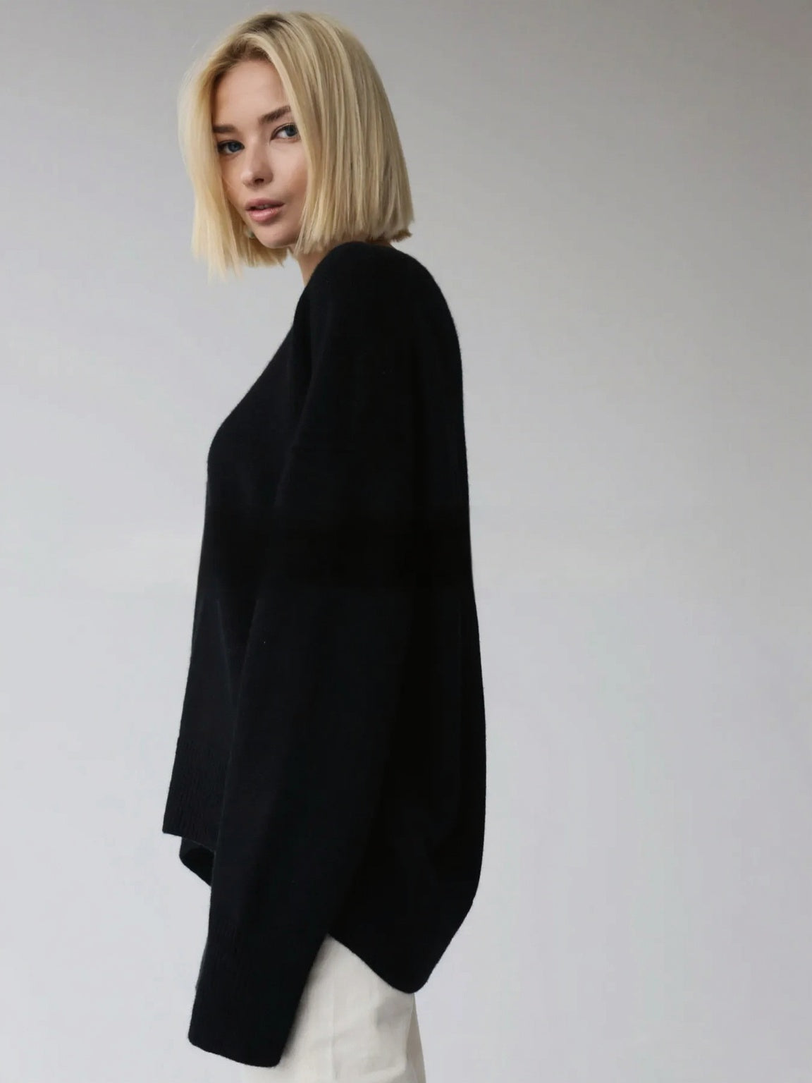 Cozy Oversized Knit Sweater-Winter Comfort Collection