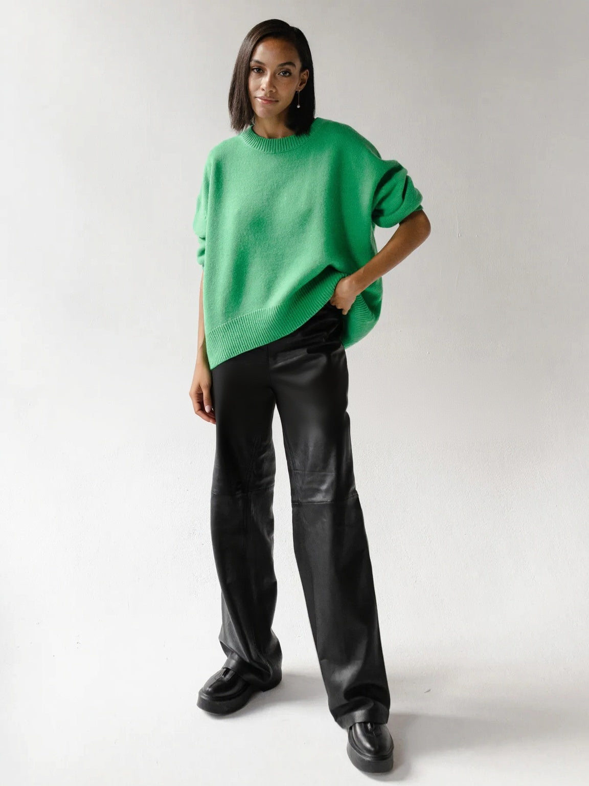 Cozy Oversized Knit Sweater-Winter Comfort Collection