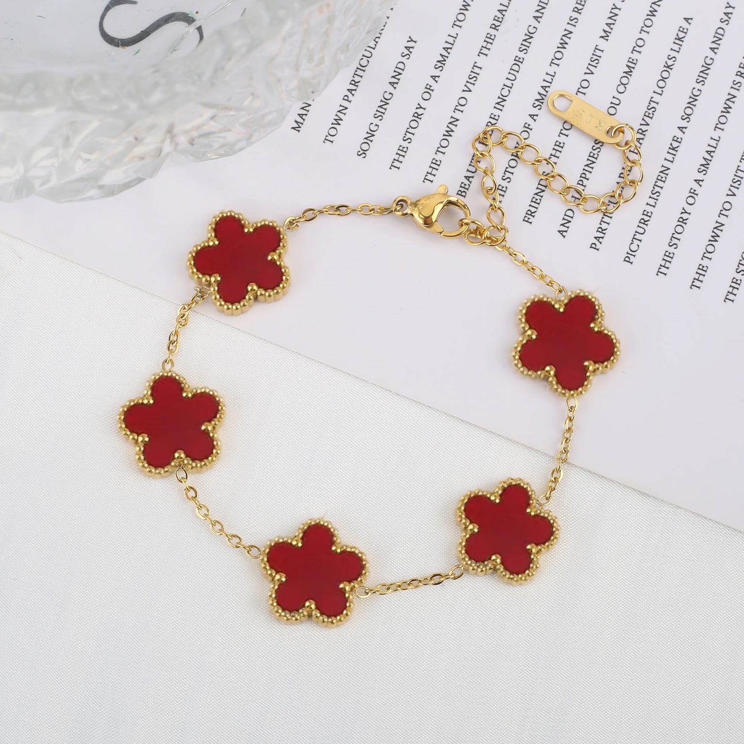 Golden Charm Bracelet