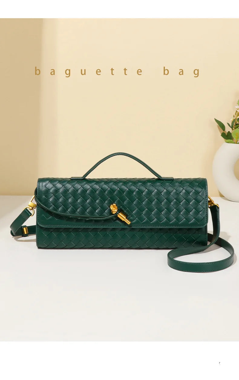 BellaVogue Signature Woven Clutch