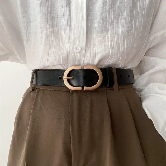 Elegant Double-Ring Lather Belt