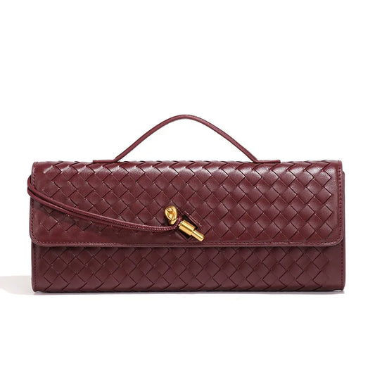 BellaVogue Signature Woven Clutch