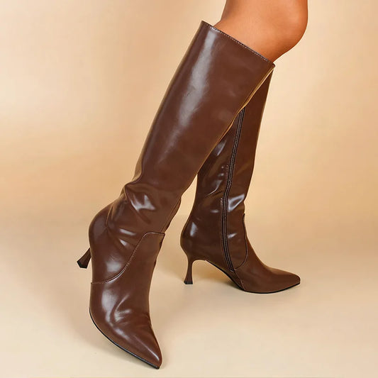 Elegant Heeled Boots