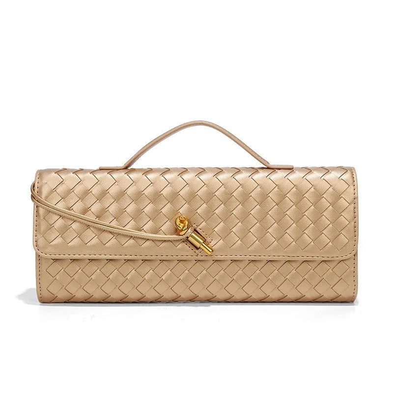 BellaVogue Signature Woven Clutch