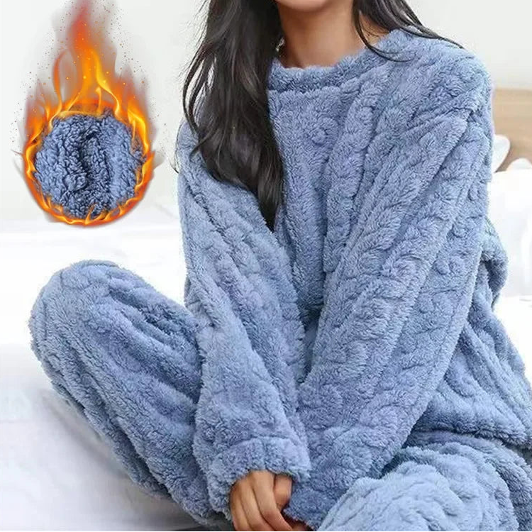 Cozy Winter Plush Loungewear Set