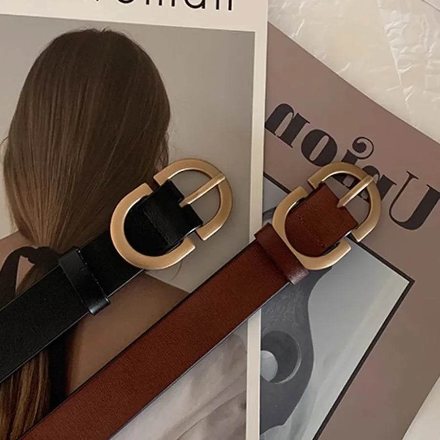 Elegant Double-Ring Lather Belt