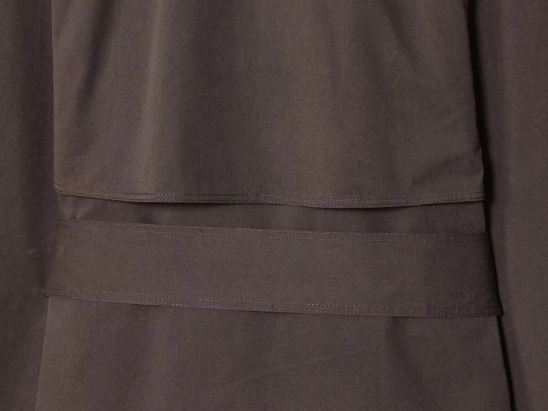 Elegant Belted Trench Coat