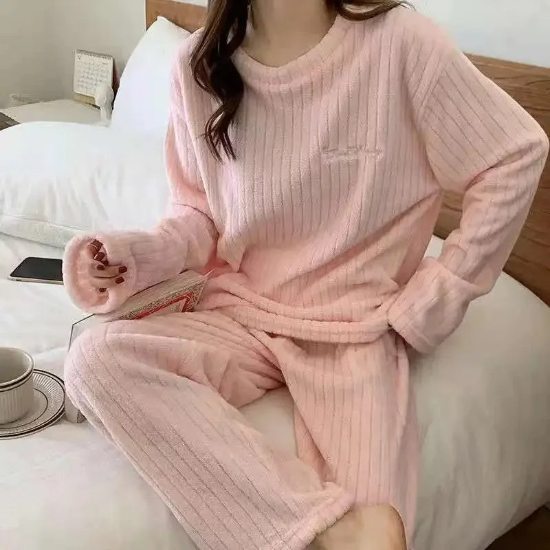 Cozy Winter Plush Loungewear Set
