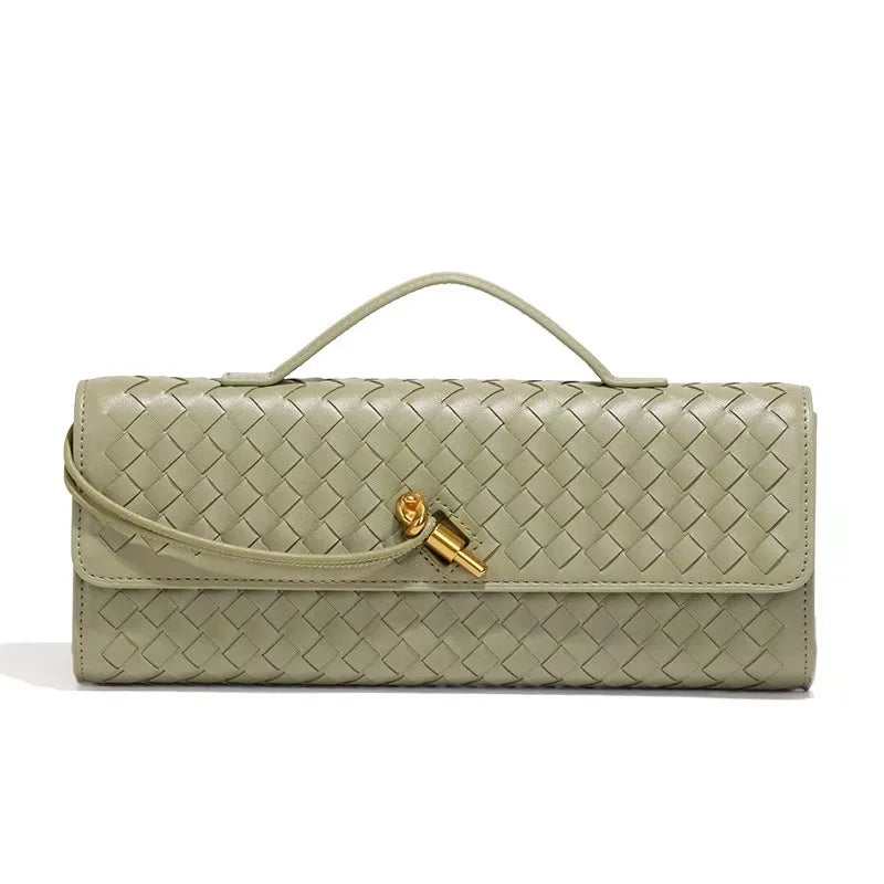 BellaVogue Signature Woven Clutch