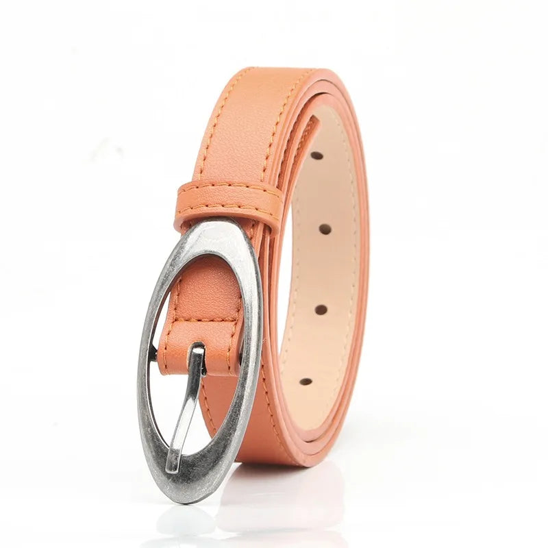Double Oval Buckle Belt