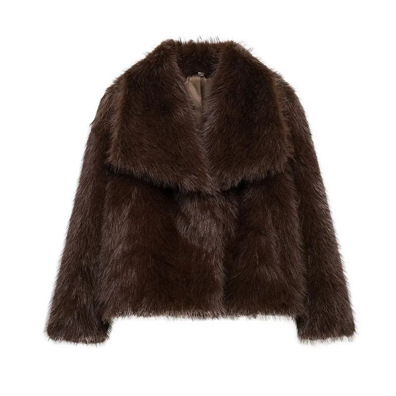 Faux Fur Coat