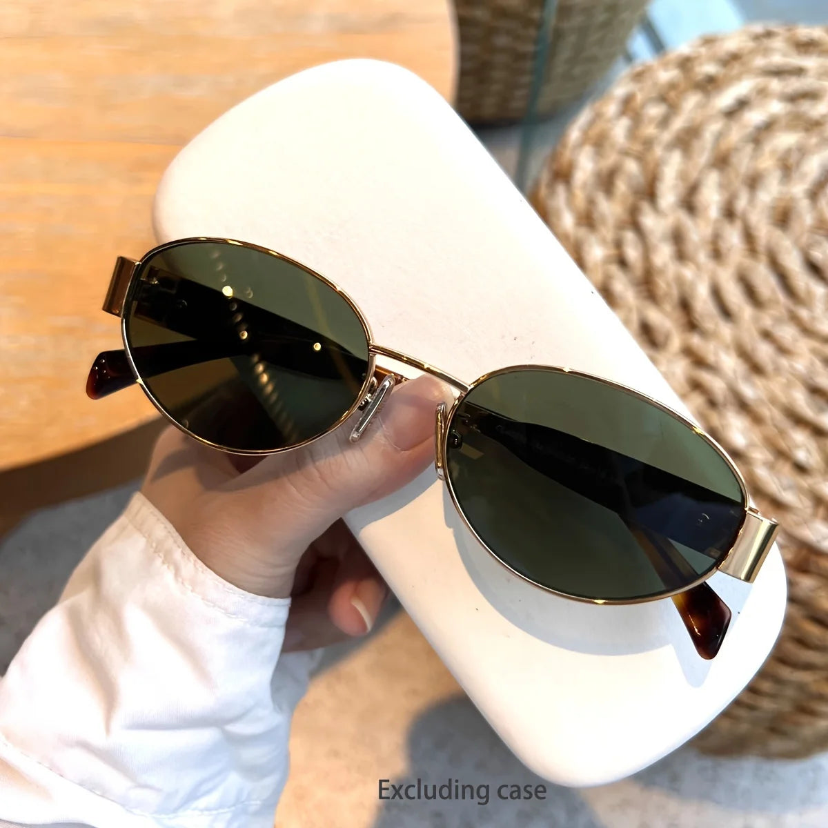Oval Sunglasses for Women Trendy