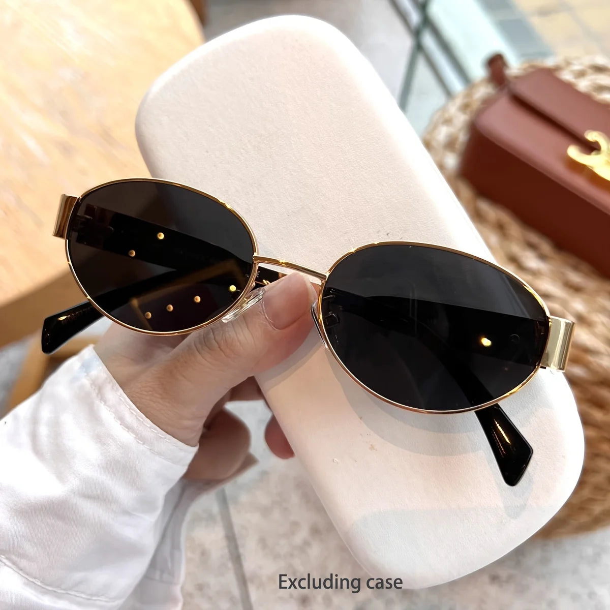Oval Sunglasses for Women Trendy