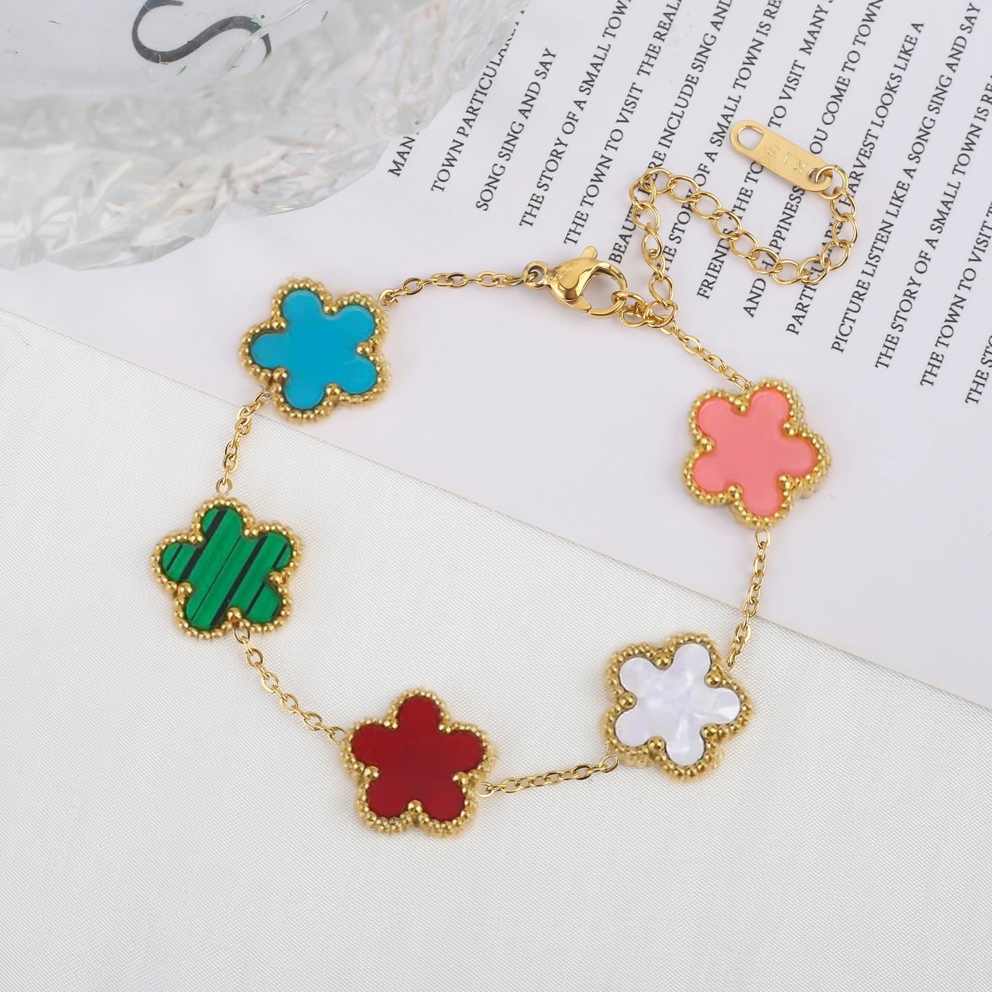 Golden Charm Bracelet