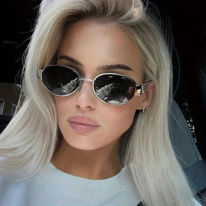 Oval Sunglasses for Women Trendy