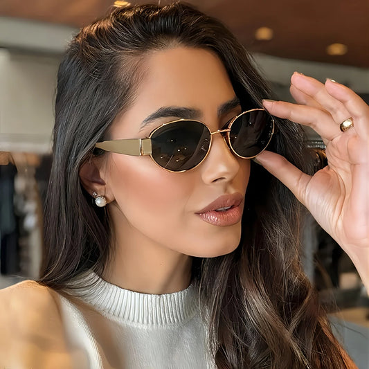 Oval Sunglasses for Women Trendy
